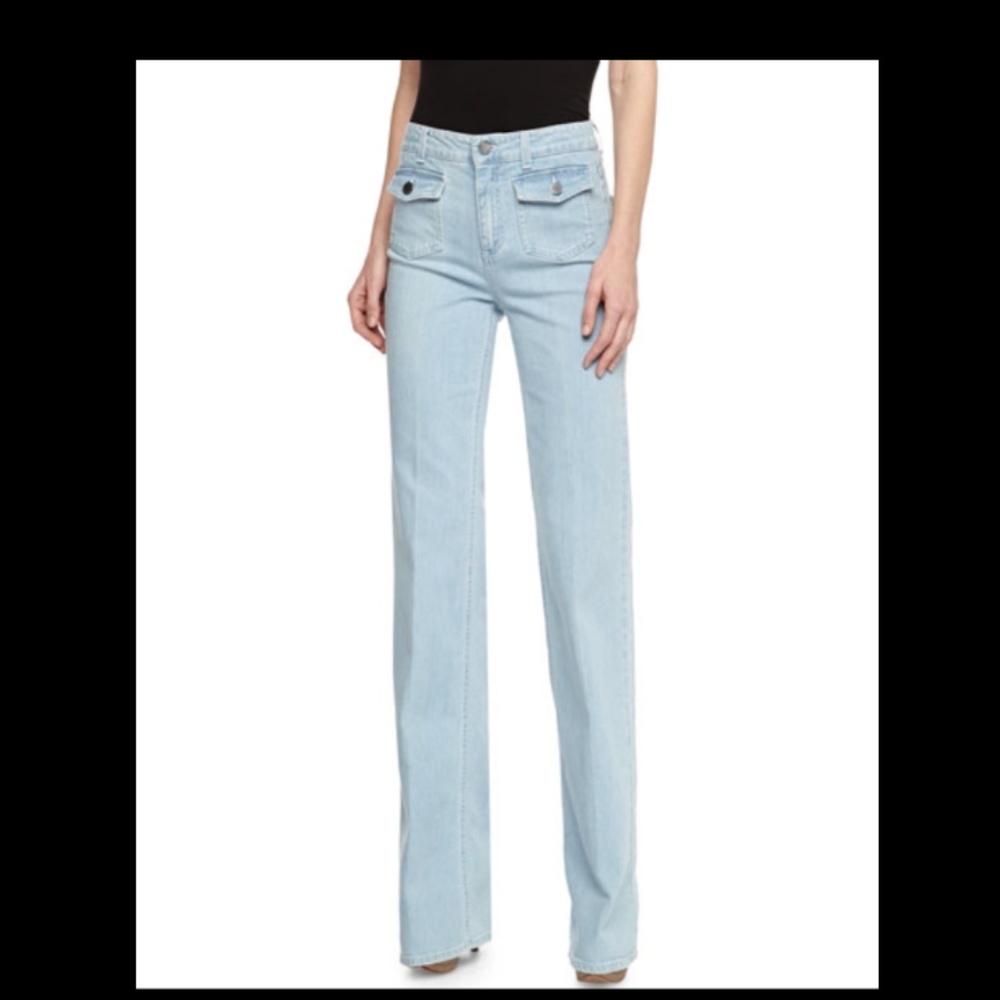 STELLA MCCARTNEY 70’s FRONT POCKET HI RI JEANS 27